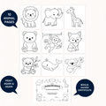 Animal Colouring Book for Toddlers | Little Explorers Pack