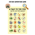 Printable Zoo Scavenger Hunt Game (Search & Find Activity Sheet)
